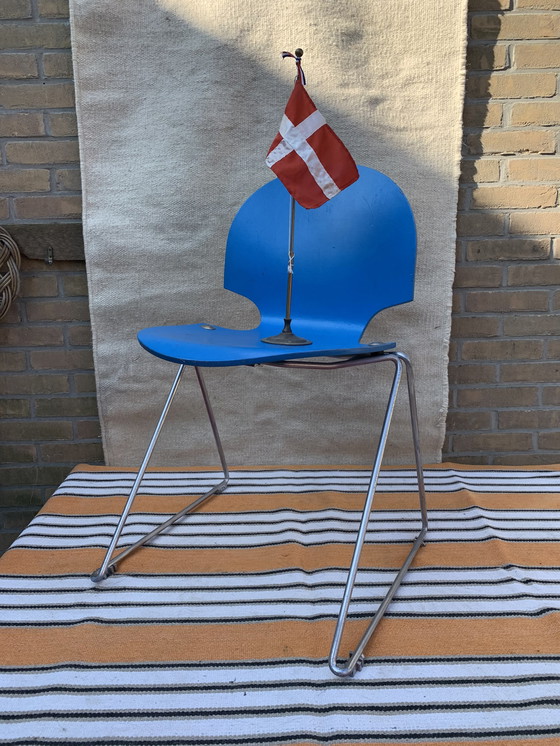 Image 1 of 6x Arne Jacobsen Fritz Hansen steht