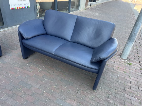 Image 1 of 2 Leolux Catalpa Blue Sofagarnitur