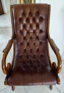 Chesterfield Sessel, Modell Victoria.