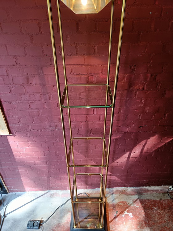 Image 1 of Vintage Vitrine/Lampe