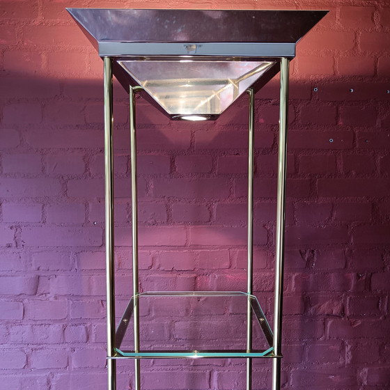 Image 1 of Vintage Vitrine/Lampe