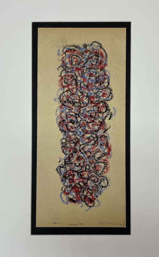 Image 1 of Theo Wolvecamp abstrakte Komposition