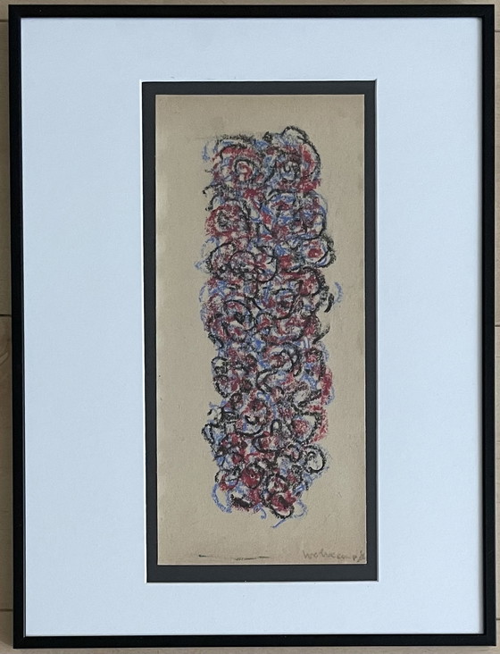 Image 1 of Theo Wolvecamp abstrakte Komposition