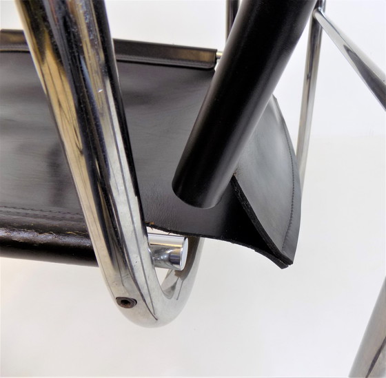 Image 1 of Strässle HE Leder-Loungesessel von Hans Eichenberger