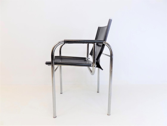 Image 1 of Strässle HE Leder-Loungesessel von Hans Eichenberger