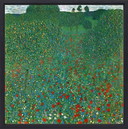 Gustav Klimt Mohnfeld