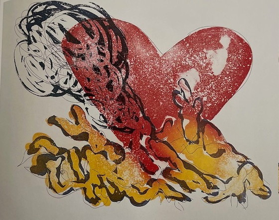 Image 1 of Jan Sierhuis Lithographie + Werkbuch