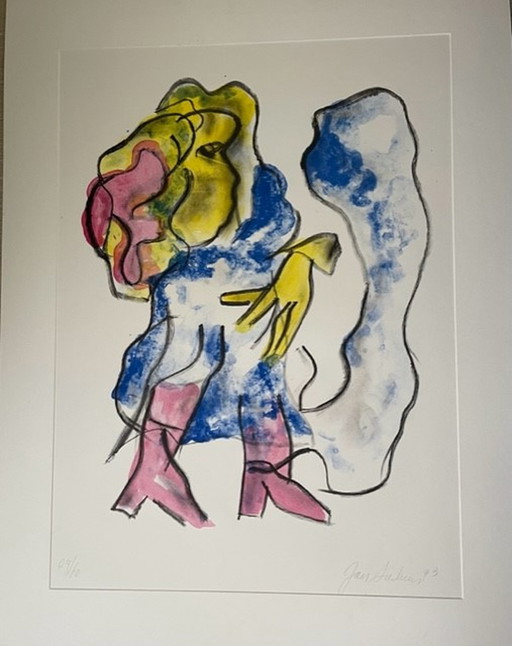 Jan Sierhuis Lithographie + Werkbuch