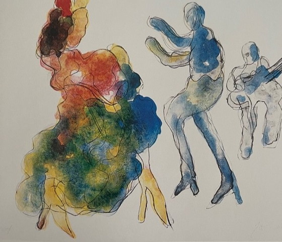 Image 1 of Jan Sierhuis Lithographie + Werkbuch