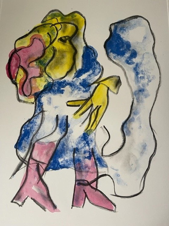 Image 1 of Jan Sierhuis Lithographie + Werkbuch