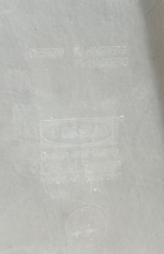 Image 1 of 2x Knut & Marianne Hagberg für Ikea Stuhl