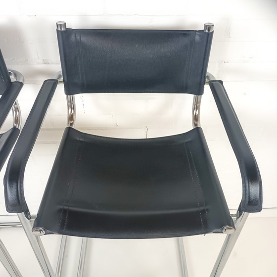 Image 1 of 2x Vintage Barhocker