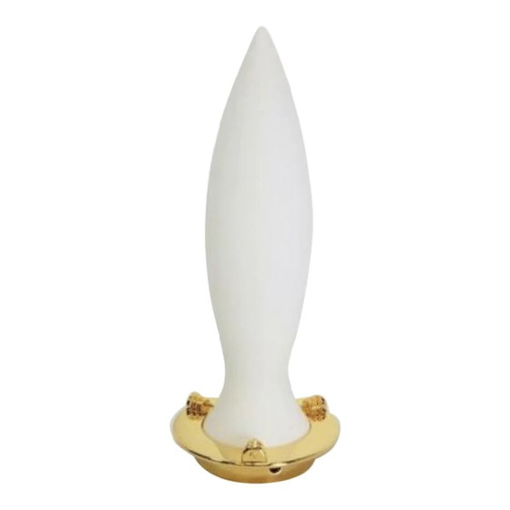 Image 1 of Lampe aus Messing und Glas