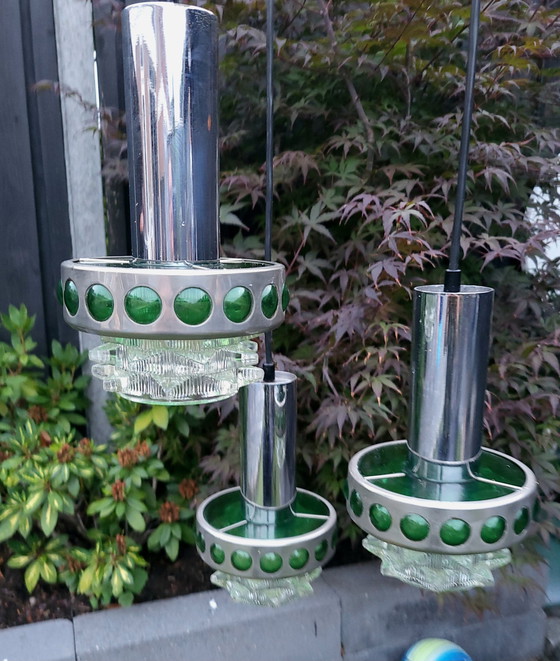 Image 1 of Vintage-Hängelampen von Casade