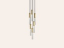 J. Adams & Co Flume Drop Pendelleuchte Cluster – Lampe