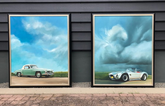 Image 1 of R.A.J.M. van der Kley beeindruckende Gemälde