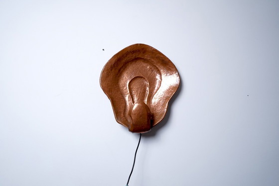 Image 1 of Kupfer anthroposophische Wandlampe