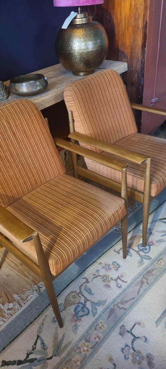 Image 1 of 3x dänischer Sessel