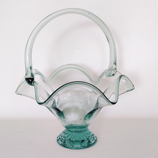 Vintage Glaskorb