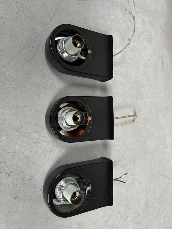 Image 1 of 3x Vintage Wandleuchte Hoffmeister-Leuchten