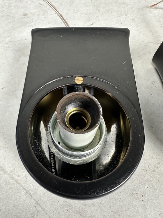 Image 1 of 3x Vintage Wandleuchte Hoffmeister-Leuchten