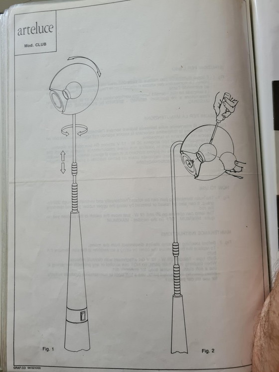 Image 1 of Arteluce Club Stehleuchte