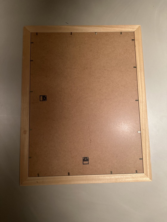 Image 1 of Herman Brood, Siebdruck Future Lease, einzigartig wegen des bemalten Rahmens