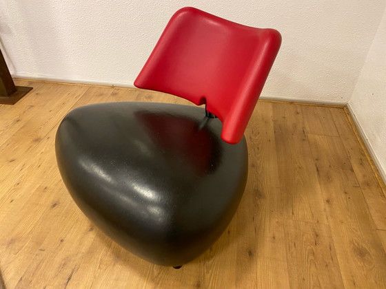 Image 1 of Leolux Pallone schwarz rot mellow
