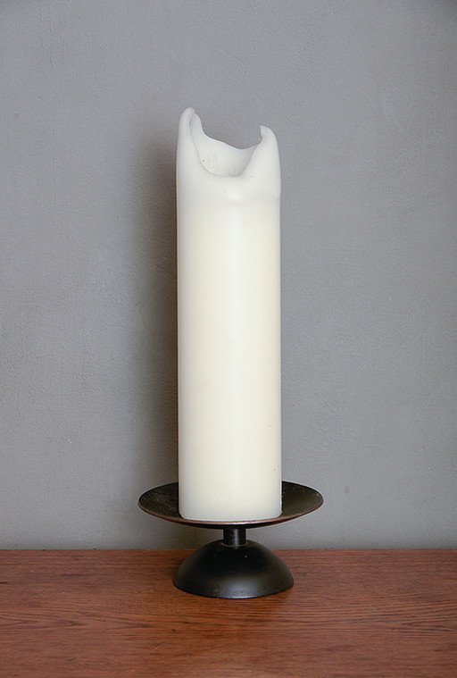 Vintage Brutalist Kerzenständer