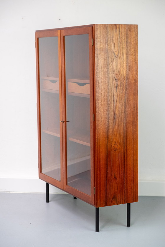 Image 1 of Søborg Showcase in Teak by Børge Mogensen