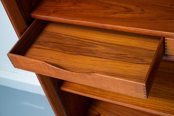 Image 1 of Søborg Showcase in Teak by Børge Mogensen