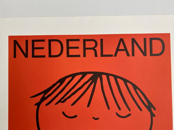 Image 1 of Siebdruck Dick Bruna 55x75 cm.