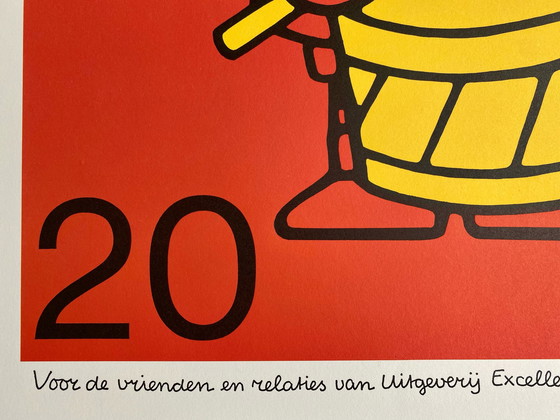 Image 1 of Siebdruck Dick Bruna 55x75 cm.