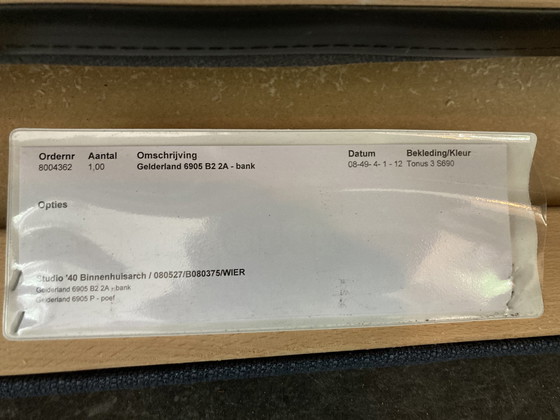 Image 1 of Gelderland 3-Sitzer-Sofa Typ 6905