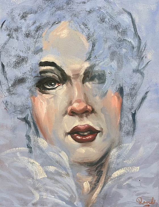 Image 1 of René Rikkelman - Porträt einer Frau