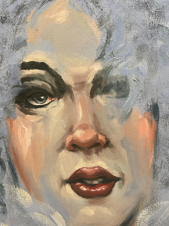 Image 1 of René Rikkelman - Porträt einer Frau