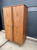 Leinenschrank aus der Mid Century 