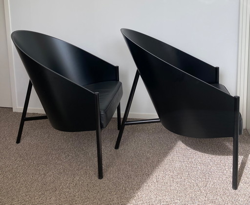 2x Driade Aleph Pratfall Sessel