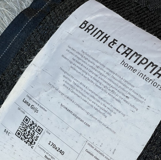 Image 1 of Brink & Campman Lana Teppich Grau