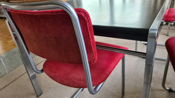 Image 1 of Artifort by Claire Bataille Esstisch mit 6 Gispen Stühlen