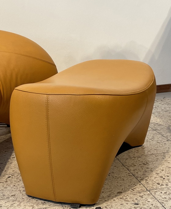 Image 1 of Leolux Darius Sessel mit Ottomane