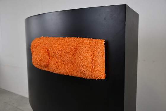 Image 1 of Vintage beleuchtete Bar mit Hockern, 1970er Jahre