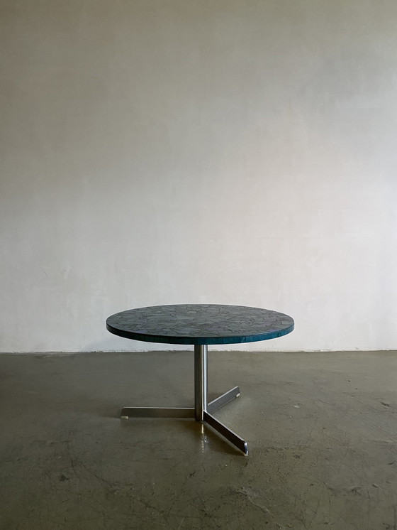 Image 1 of Berthold Müller Mosaik Couchtisch, Deutschland, 1950er Jahre