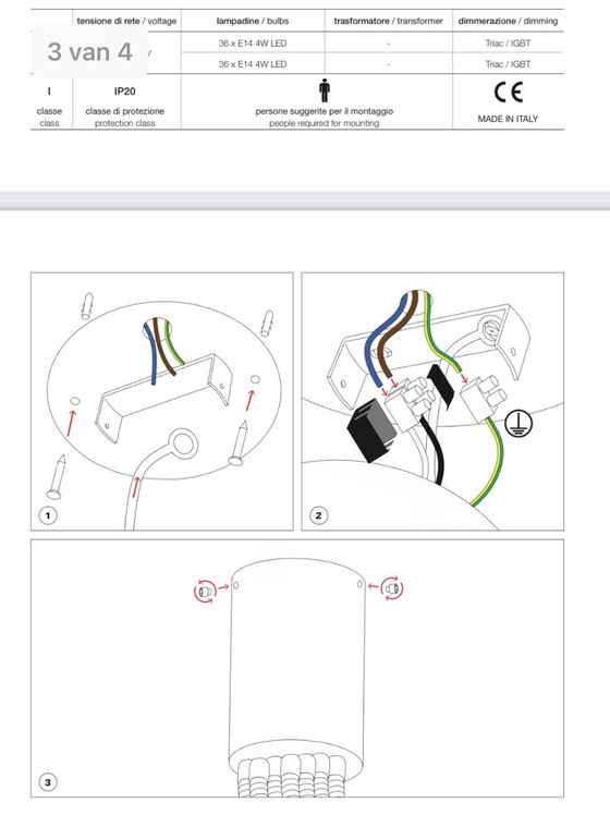 Image 1 of Catallani & Smith Turciu 36 Lampe