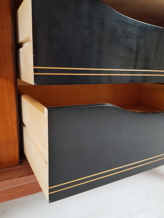 Image 1 of Dänischer Midboard-Teakholz-Großschrank im dänischen Design