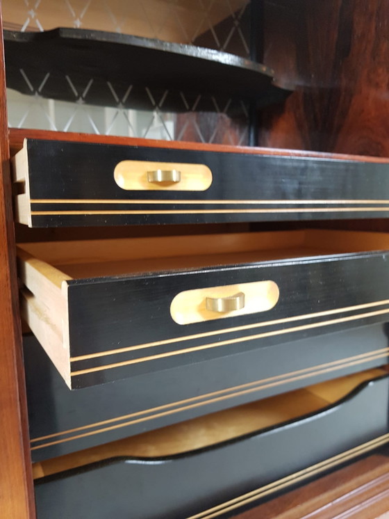 Image 1 of Dänischer Midboard-Teakholz-Großschrank im dänischen Design