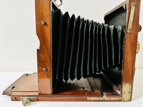 Image 1 of J.H. Dallmeyer London 7x5'' Holzplattenkamera