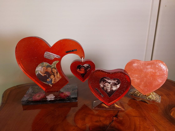 Image 1 of Herz aus Epoxidharz