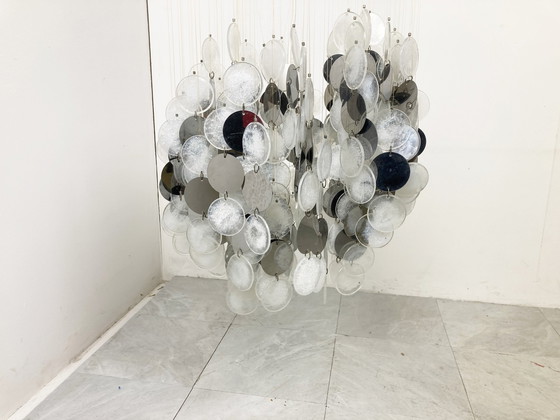 Image 1 of Glasleuchter aus der Mid century