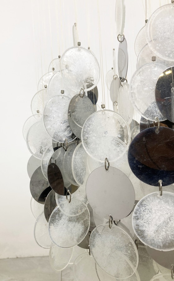 Image 1 of Glasleuchter aus der Mid century